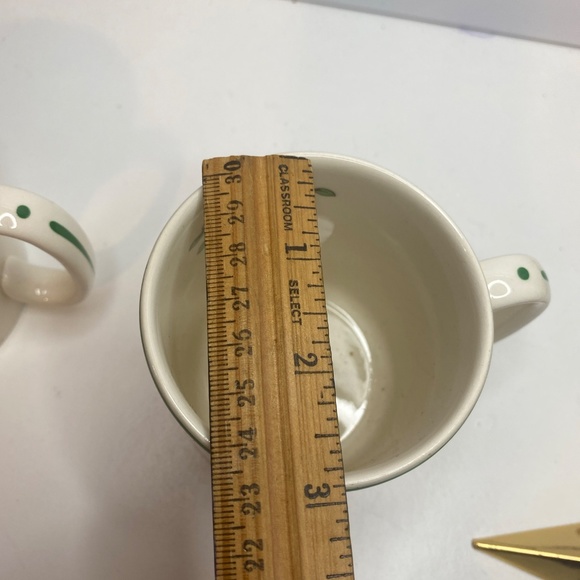 set Of 2 Spode, England CHRISTMAS TREE S3324 Cocoa Coffee Tea Mug, 3 1/4" - Picture 11 of 12